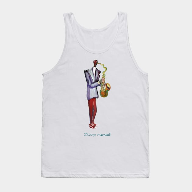 great sax Tank Top by diegomanuel